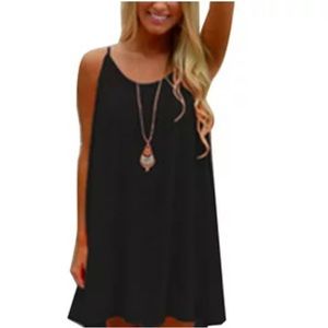 Sexy Dance Women's Summer Beach cover up,
Casual Sundress Chiffon 
Sz M